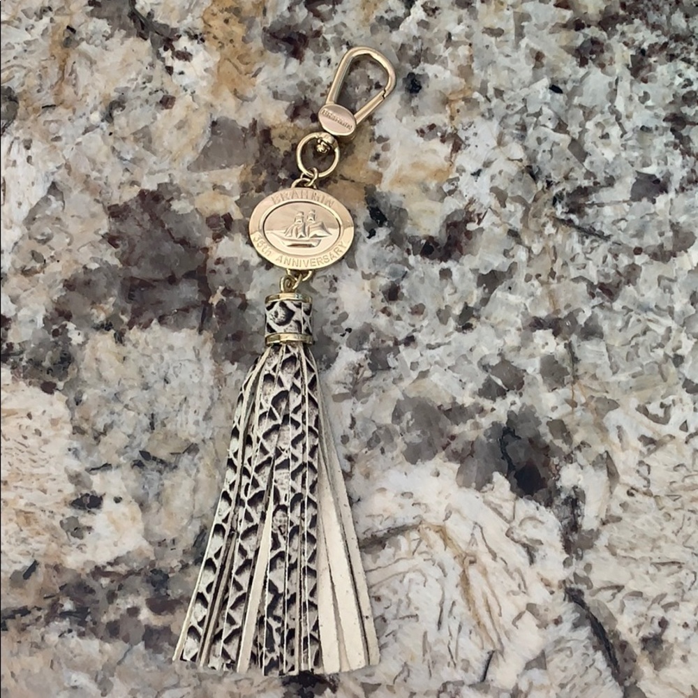 Brahmin Tassel Keychain